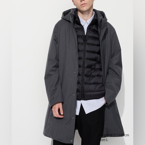 UNIQLO HYBRID DOWN PARKA   NWOT - Picture 1 of 15